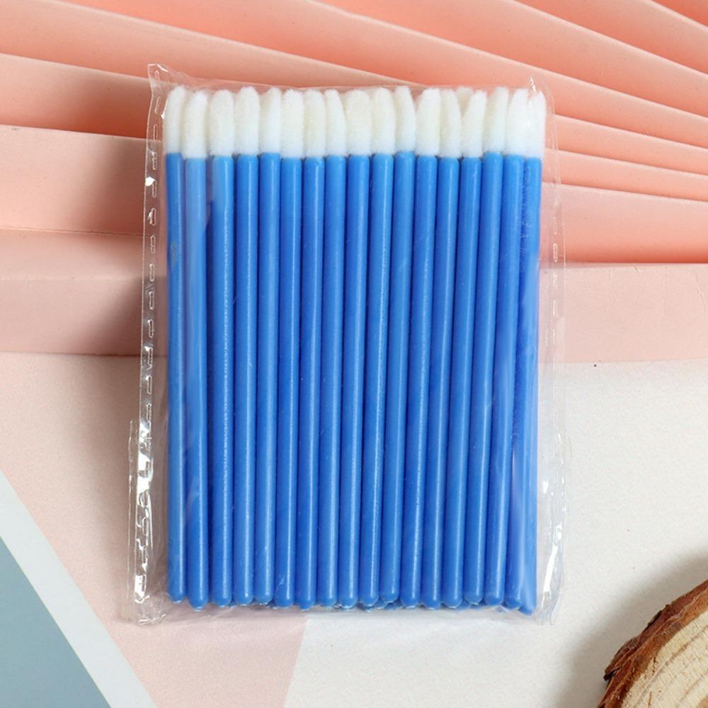 50pcs Beauty Tool Disposable Lip Brushes Multi-purpose Lipstick Brush Soft Lip Gloss Wand