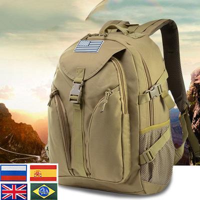 Açık Hava Su Geçirmez Spor Oxford Çantası Erkek Taktik Kamuflaj Sırt Çantası Çok İşlevli Dağcılık Avcılık Yürüyüş Kamp Çantaları