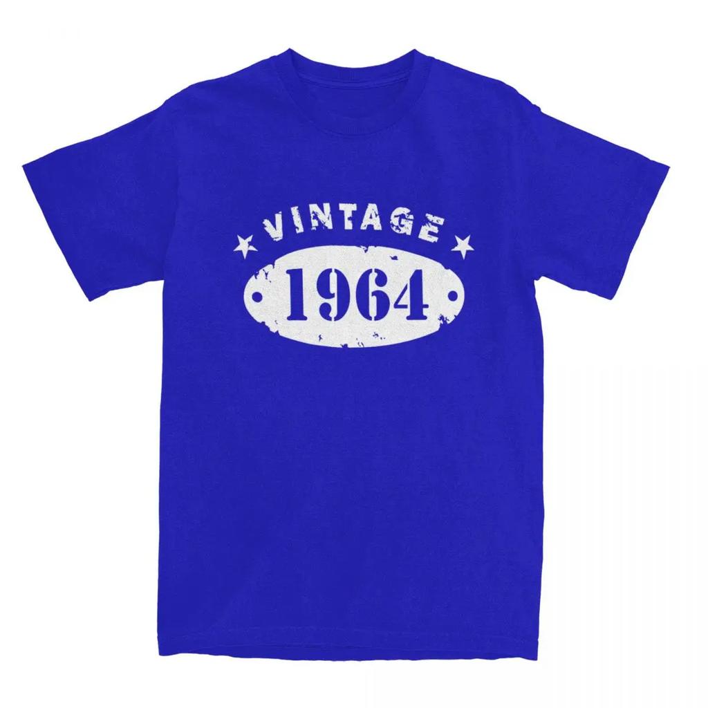 Born In 1964 Vintage 60th Birthday Gift Apparel Shirts for Men Women 60 Years Old People Humor  Graphic Printed Tee