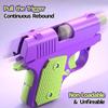 New ABS Plastic Mini 1911 3D Printed Gravity Toy Gun Stress Relief Pistol Toy for Adults Gifts for Boys & Kids 3+ Years Old