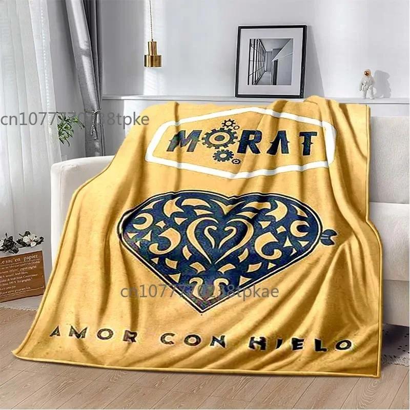 Colombia MORAT Band Poster Printed Blanket, Throw Blankets,for Sofa Bed Office Car, Brithday Gift