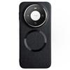 For Huawei Mate 80 Magnetic Case Litchi Texture PU Leather + TPU Phone Back Cover