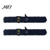 Spooky Costume Accessories for Adults 2 Pcs Halloween Slap Bracelets, Plush Pumpkin, Bat, Ghost, Black Cat Soft Fabric Snap Wristbands Bands
