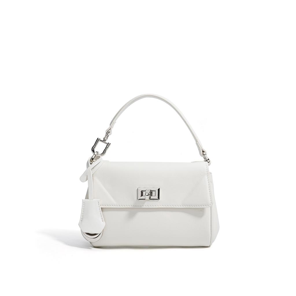 Nischendesign Kleine quadratische Tasche Modische High-End-Handtasche Lässige einfache Pendler-Umhängetasche Damen Schnallenverschluss Damentasche