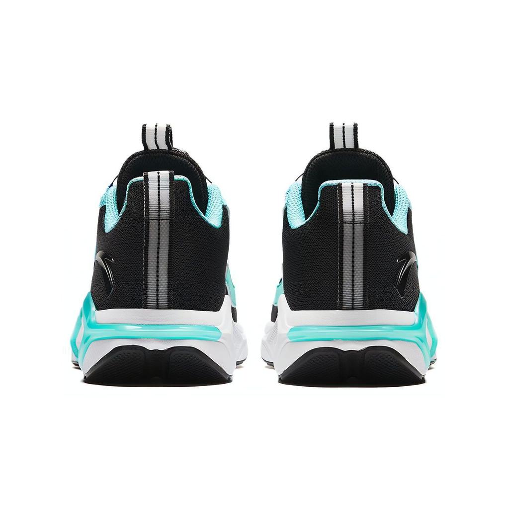 Anta Kids Non-Slip Shock Absorbing Wear-Resistant Mid-Top Running Shoes Fluorescent Water Green Kids Running Shoes 312345505H-5