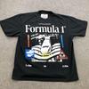 Formula 1 Shirt Mens Large Black F1 Racing Graphic Pacsun Tee Motorsport