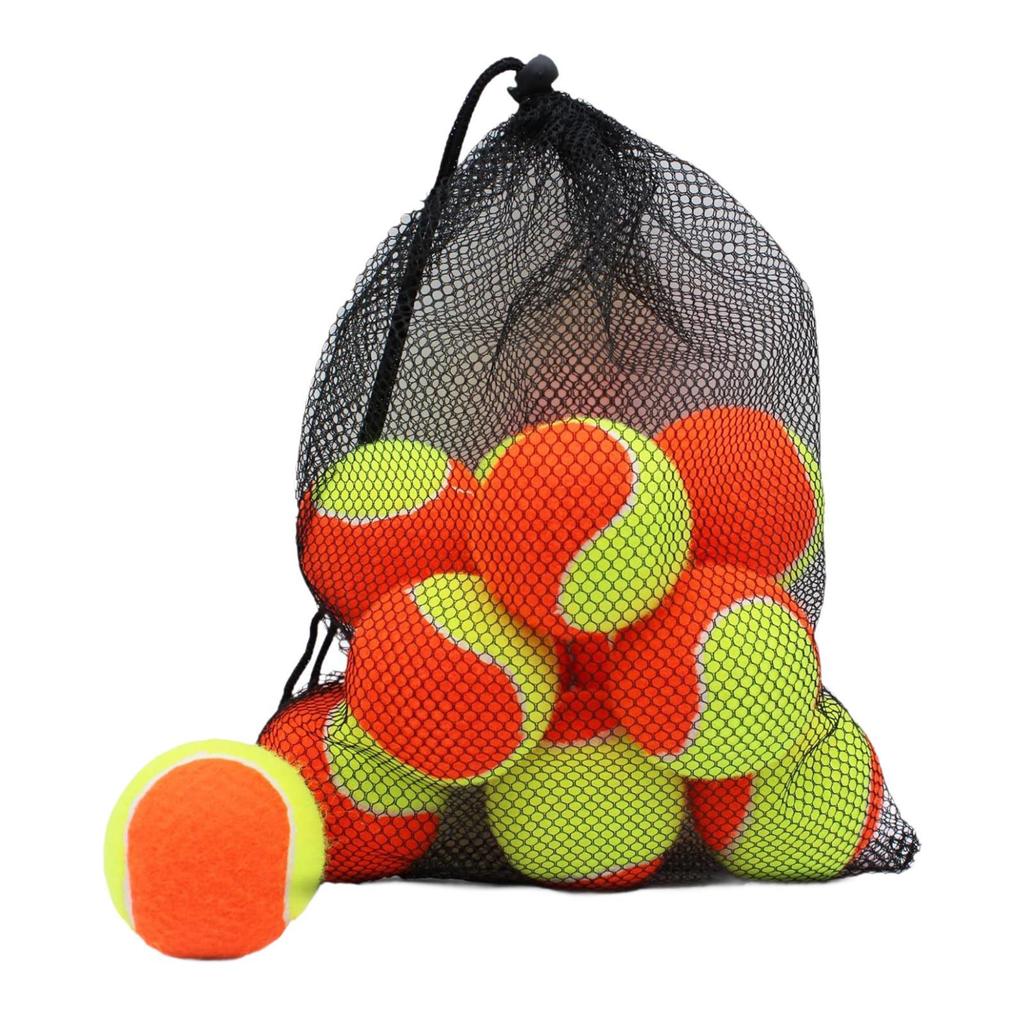 20x Tennis Balls 6.4 cm Diameter Pet Dog Tennis Balls Training Balls for Games Beginners Entertainment Outdoor Racquet Sports