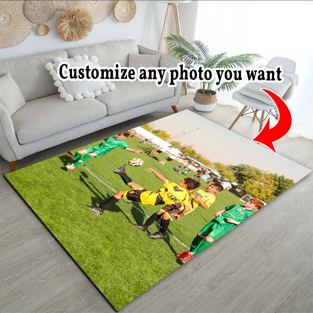 Customize Photos Personalized image Area Rug Design for Kitchen Playrooms Foyer Dormitory Anti-slip Rug Office home decor Perfect Gift for Women/Men