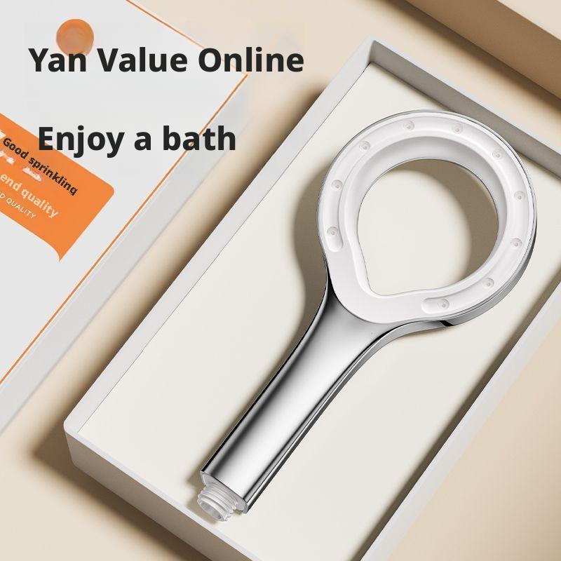 Pressurized Shower Shower Head Household Bath Faucet Bathroom Rain Bath Yuba Pressurized Shower Head