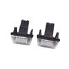 For Citroen C3 C4 C5 Berlingo Saxo Xsara Picasso For Peugeot 206 207 306 307 308 5008 LED License Number Plate Light