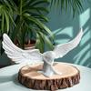 Angel Wing Figurine Modern 3D Embrace Angel Wings Sculpture Crafts 3D Angel Wing Statue Figurine Resin Artwork Craft Home Decor