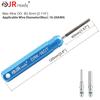 JRready Pin Extractor Tool For Solid/Stamped Contacts Terminal Removal Instrument For Deutsch Connector DT/DTM/DTP/HDP/DRC ,RT1B