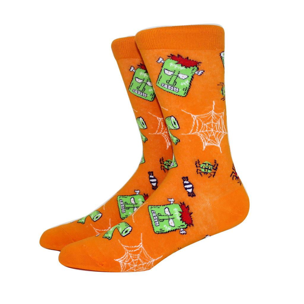 Nouveaux Chaussettes Halloween Femmes Harajuku Chaussettes Squelette Drôle Alien Hommes Chaussettes Chaussettes Citrouille Chaussettes Monstre Chaussettes Mi-Mollet Chauve-Souris Chaussettes Anime