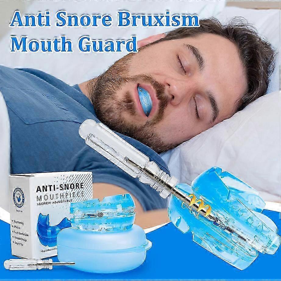 Anti-Snoring Mouthpiece Device Teeth Bruxism Sleeping Apnea Bruxism Snoring Mouth Guard Improve Sleep Braces Teeth Orthodontic