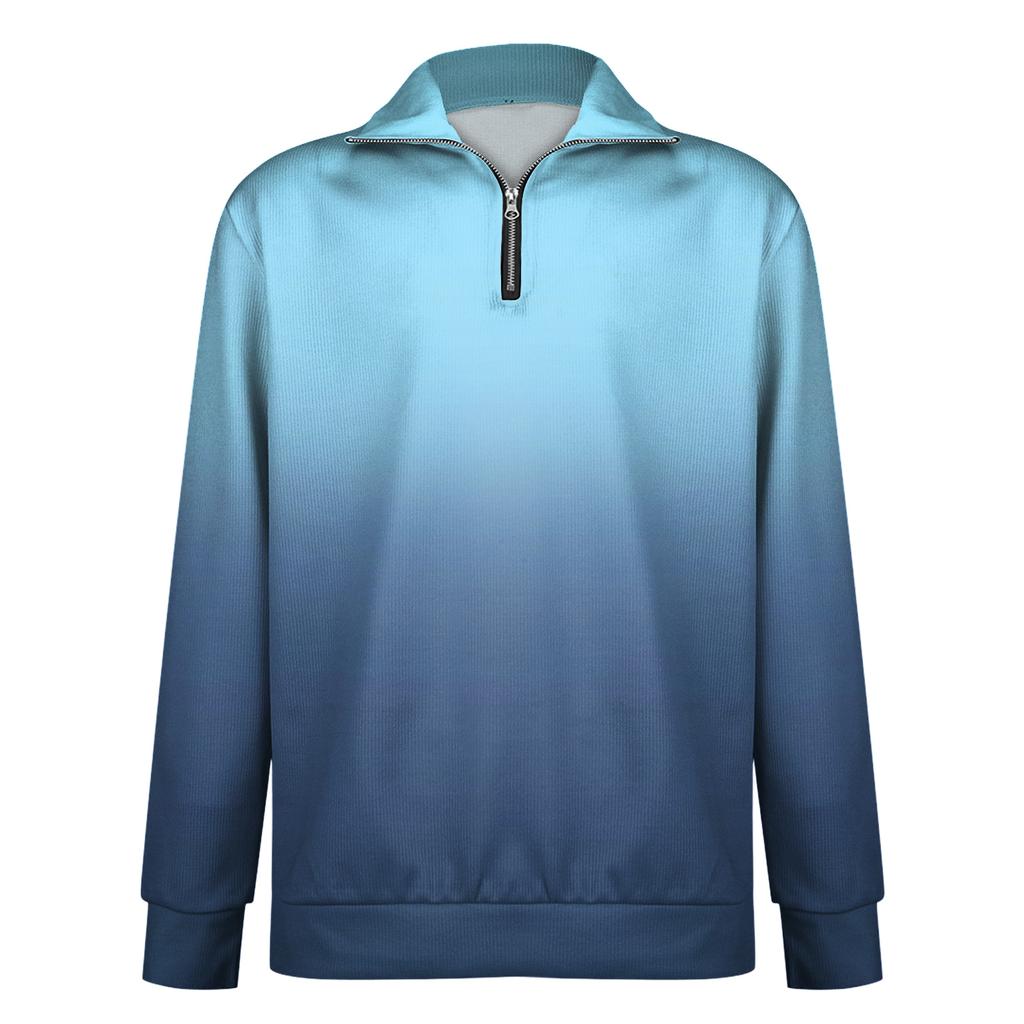 Herren 1/4-Zip Kapuzensweatshirt