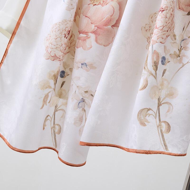 New Chinese Style Mulberry Silk Jacquard Scarf