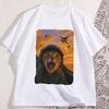 Cat Fighter Pilot T Shirt Funny Cat Selfie Meme Tee Shirt Jet Fighter Cat Tshirt Humor Cotton Short Sleeve Round Neck Tees