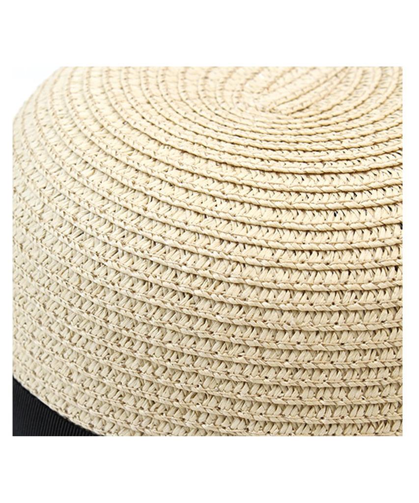 Yunibeosyeolkemiseuteuli Summer Beige Bowl Panama Hat Panama Hat