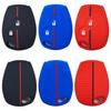 Silicone Key Set for Renault Correga Straight 2 Button Key Set Mercedes Smart Honeycomb Pattern High Quality