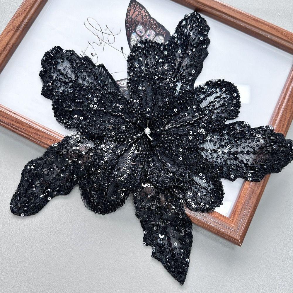 Removable Flower Appliques Clothing Brooch Clothing Applique DIY Clothing Patches Women