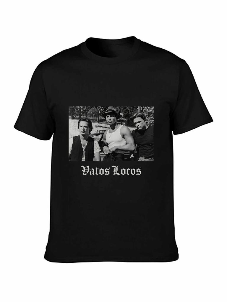Vintage VATOS LOCOS Retro Tshirt Size S M L XL 2XL TShirt High Quality Casual Printing