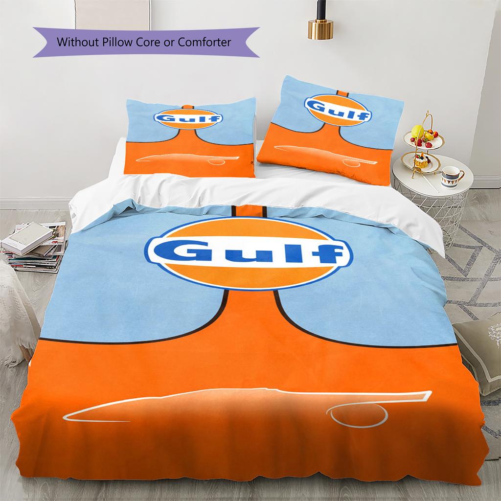 Cartoon Pattern Bedding Quilt Set Quilt Cover Pillowcase Home Decoration Birthday Gift (1 * duvet cover + 2 * pillowcase, without core)