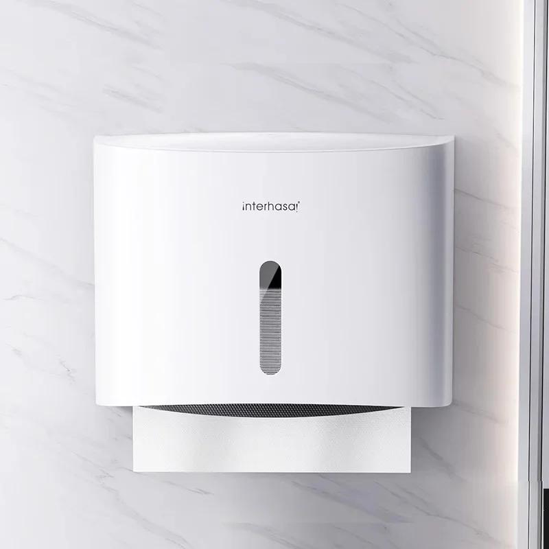 Hand wiping paper box wall mounted toilet non perforated bathroom hotel toilet kitchen commercial hand drawn tissue box