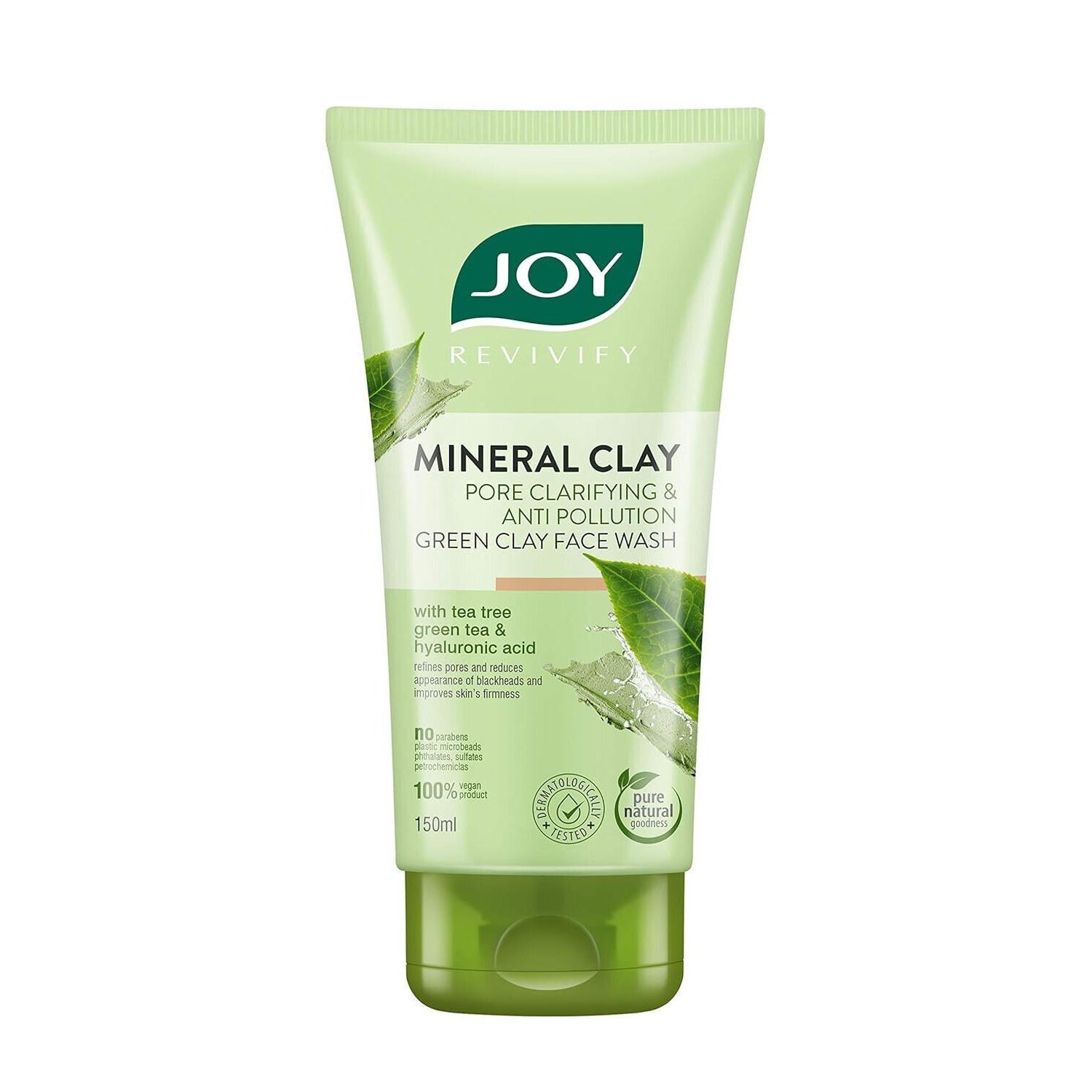 

@ Joy Revivify Green Clay Face wash With Tea Tree & Green Tea 150ml J028 MJ-1124-60%OFF