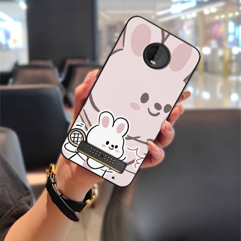 Cartoon Stoßfestes Handyhülle Für MOTO Z4 Play Graffiti Modedesign Wasserdicht Schmutzabweisend Anti-Knock TPU Langlebig