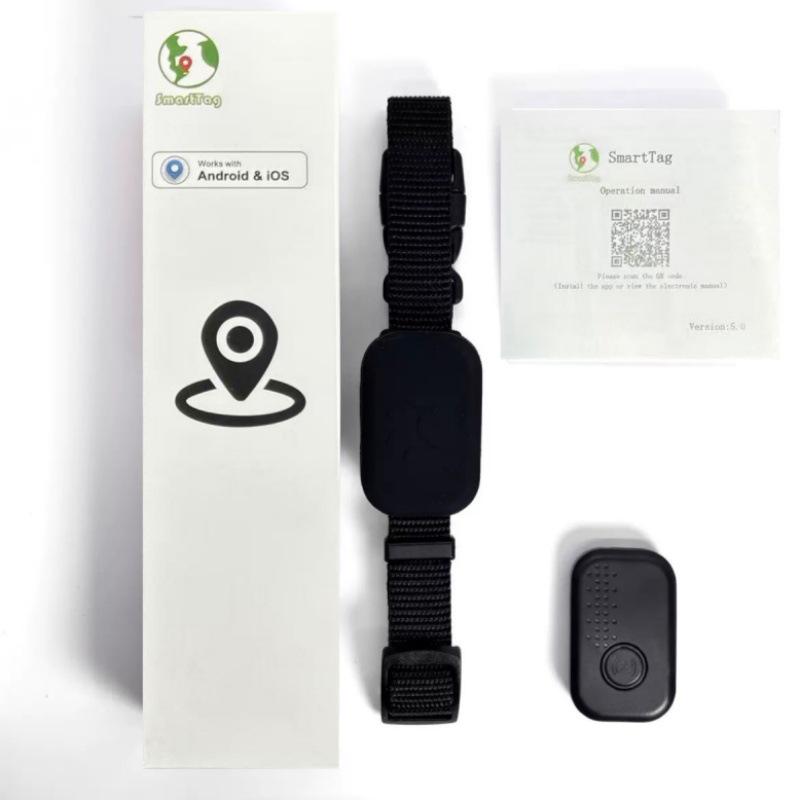 In-Stock Smart Cat Positioning Collar for Apple & Android - Dual System Bluetooth Pet Tracker