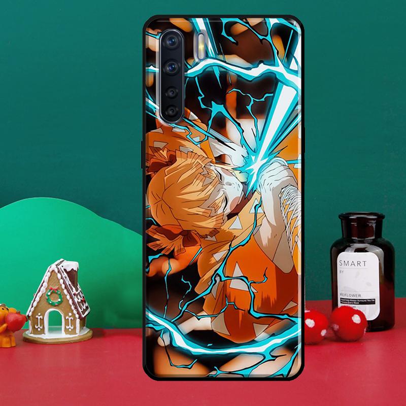 Kimetsu No Yaiba Anime Für OPPO Reno 5 Lite 2Z 2F A5 A9 A53 A31 2020 A52 A72 A91 A83 a15 A94 A74 A54 Telefon Fall