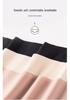 Women's Seamless Silk Thong: Breathable, Lightweight, Mid-Waist, One Size, Perfect for Spring/Summer.
