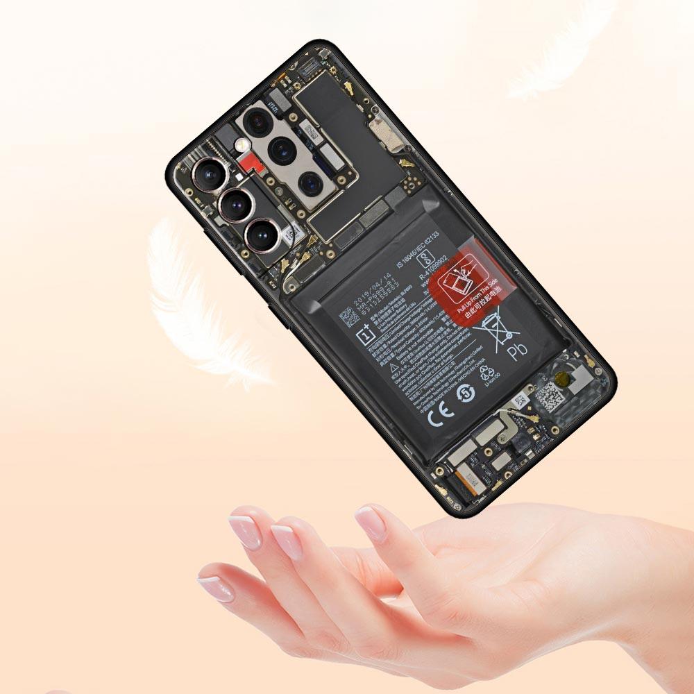 Main Circuit Board Pattern Phone Case Cover for Samsung Galaxy S26 S25 S24 S23 S22 S20 S21 FE Ultra S25 Edge Plus Soft TPU Shell