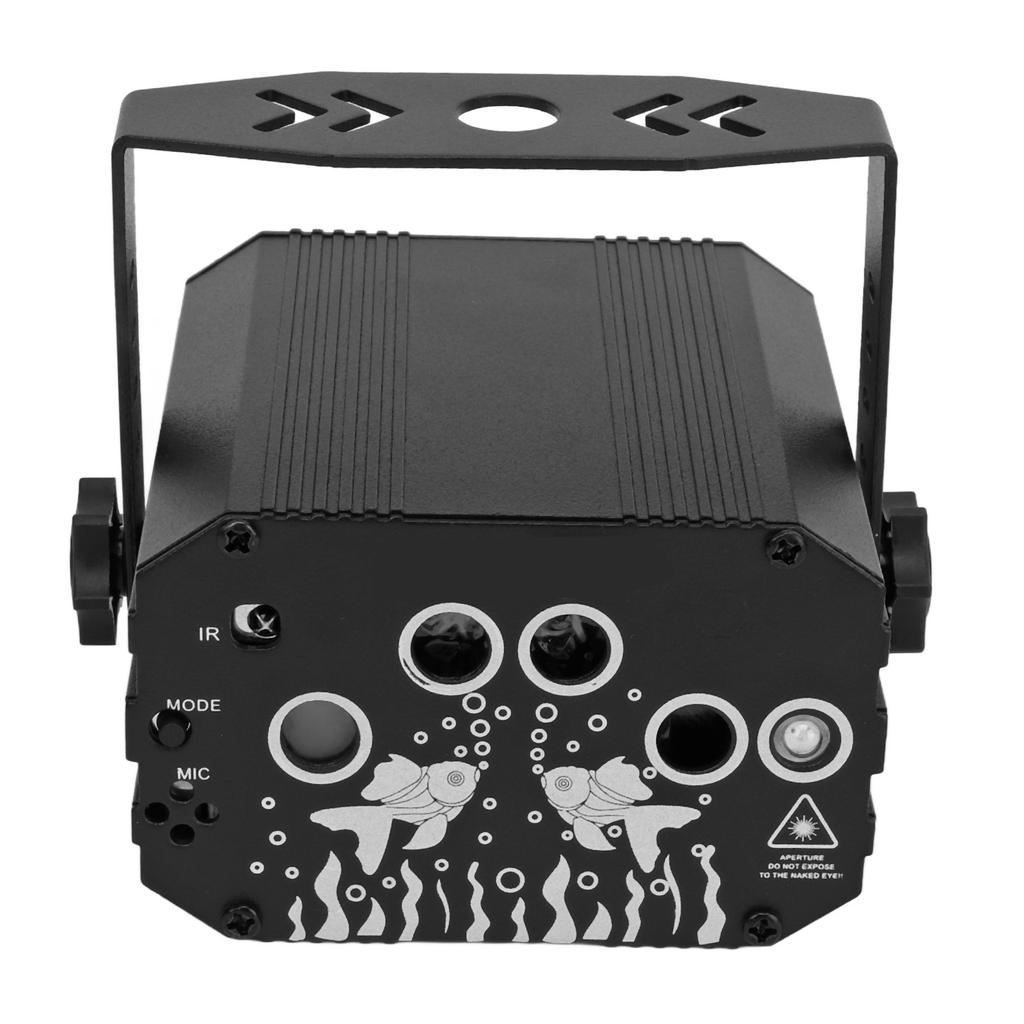 DJ Party Lichter Bühne Laser 3000mah USB Aufladung Soundaktiviertes Laserlicht mit Fernbedienung für Club KTV Tanz