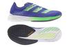 Adidas adizero Pro Running Shoes, Fall/Winter 2021 Model, Sonic Ink/Screaming Green/Core Black (GZ5474), Size 27.0 cm