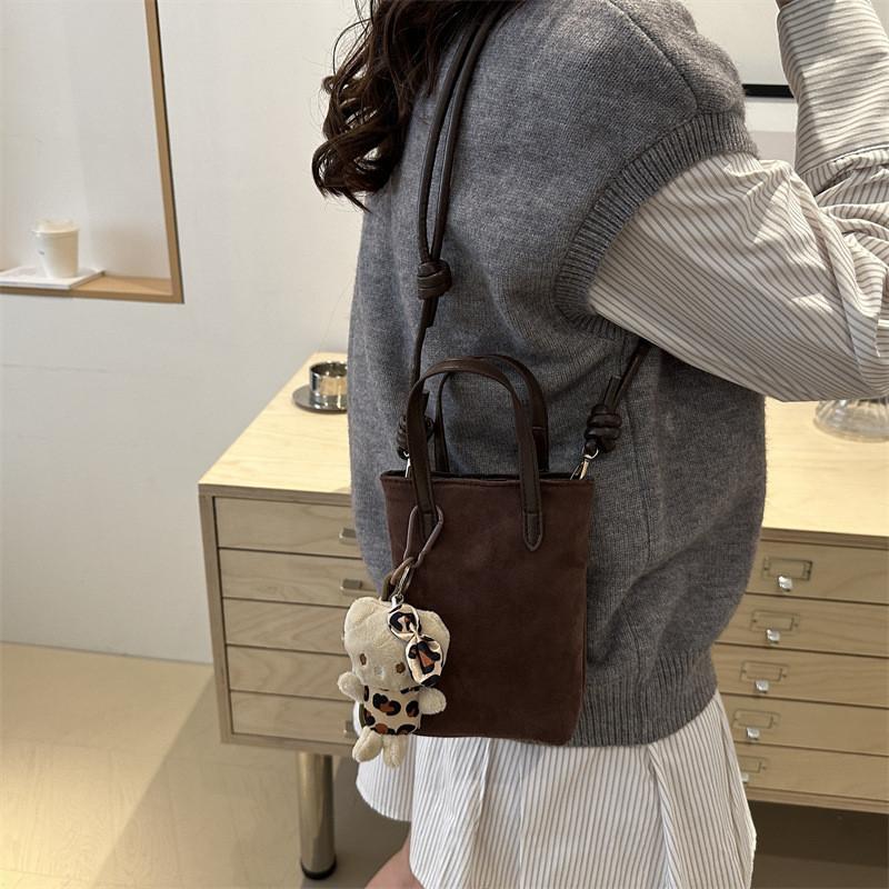 Chic Pu Leather Crossbody Bag For Women Stylish Minimalist Autumn Fashion Handbag