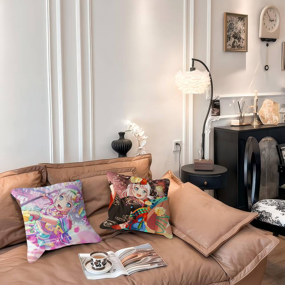 Eve Wakamiya Pillow Gift Home Office Decoration Bedroom Sofa Car Cushion Cover Case 45x45