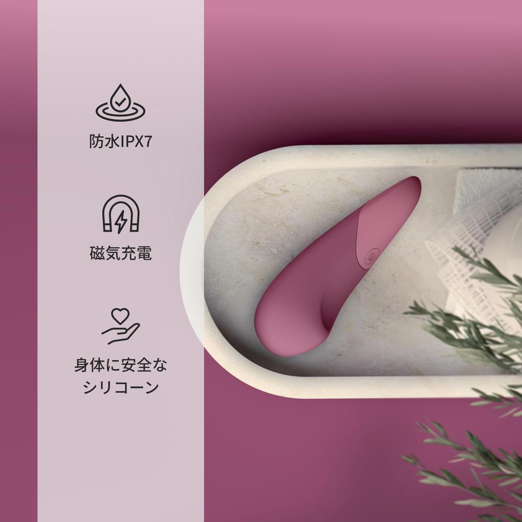 Womanizer Clitoral Suction Adult Vibrator 10 Intensity Quiet Sex Toy for Rechargeable Dusky Pink Vibe, Vibe, Toy, Toy, Levels, Women, Waterproof, -