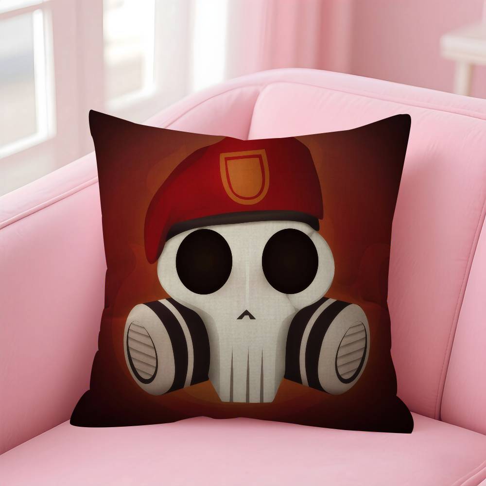 Cushion Cover 30x50 Polyester Sofa Cushions Decorative Throw Pillows Home Decoration Pillowcover GAME TTeam Fortress 2 Scout Tf