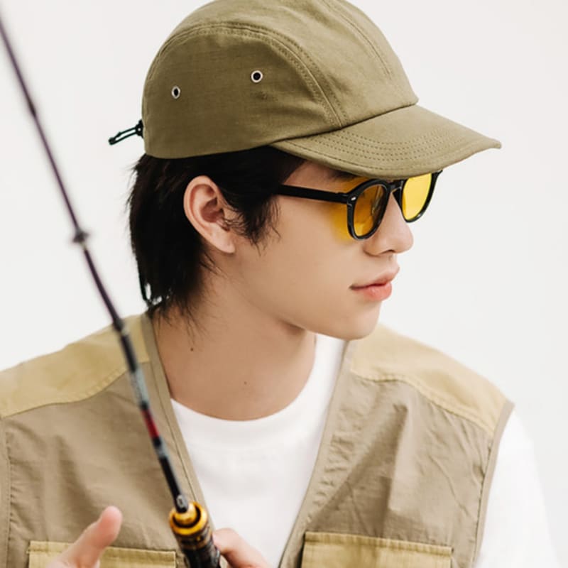 LOOKING4U The Cap Outdoor 5-Panel Camp Cap Khaki