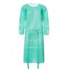 Disposable Apron Green With Elastic Band (24G Non-woven) 100 Pcs