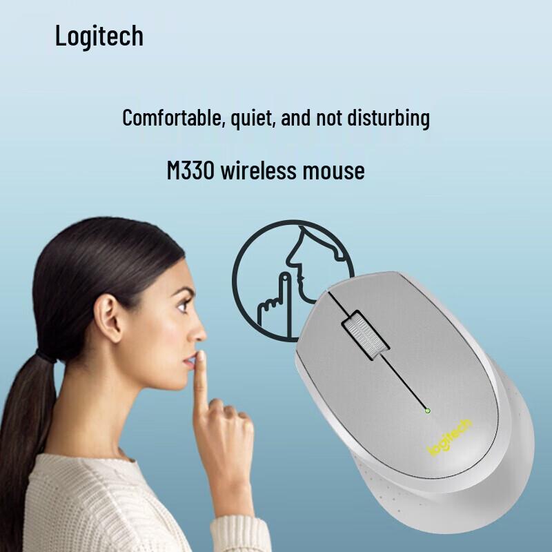 Logitech M330 Silent Wireless Mouse
