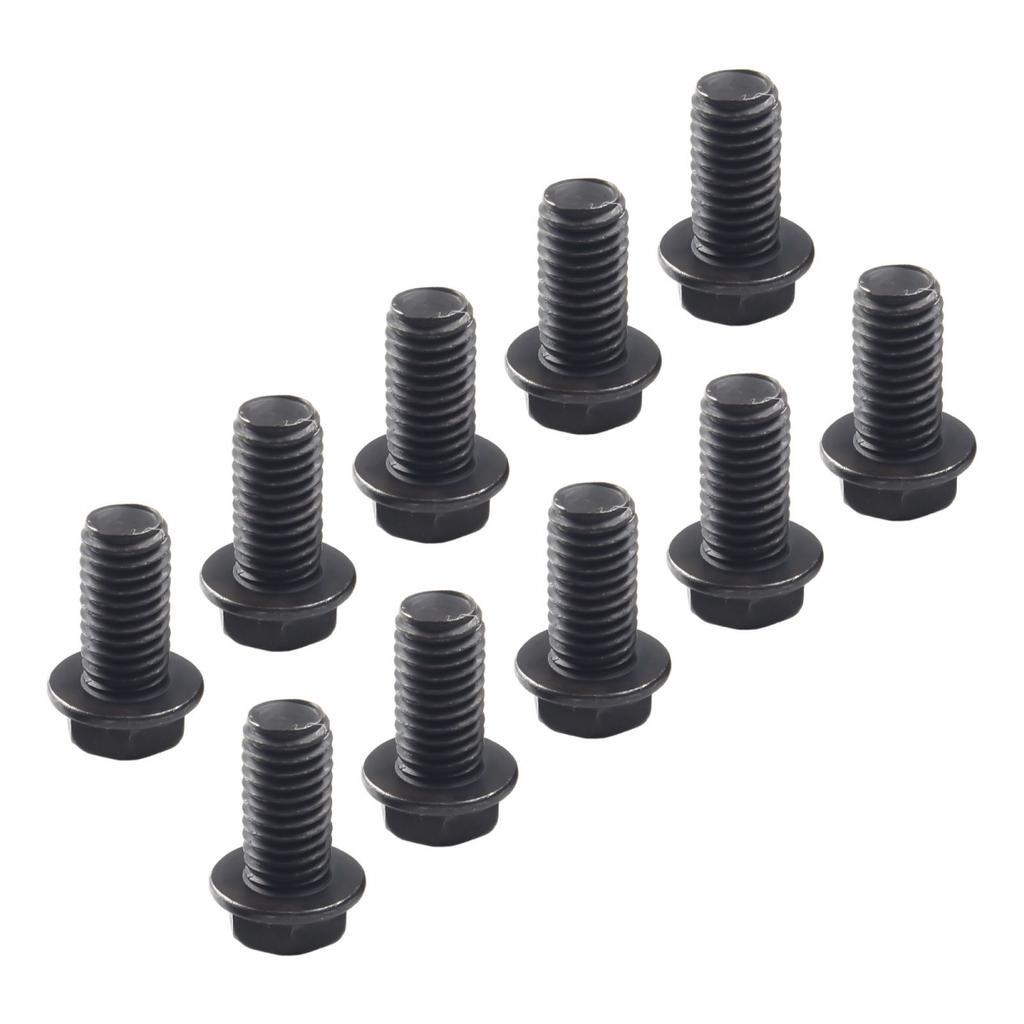 For Cutting Machine Screw Hex Flange Left Hand Thread Brand New