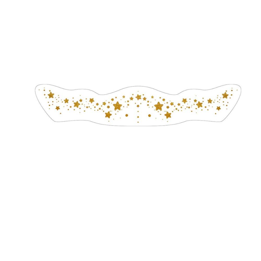DIY Collarbone Freckle Tattoo Butterfly Star Dots Heart Bronzing Sparkle Face Temporary Tattoo Clavicle Chest Position