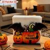 Multi-Color Wooden Napkin Holder Wood 2D Flat Tissue Holder Tabletop Decoration  Halloween Party