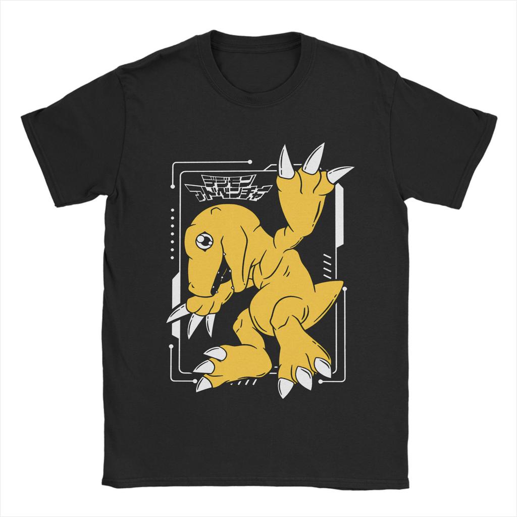 Digital Monster Digimon Agumon Accessories Unisex Unisex T Shirt Cotton Tee Graphic Print Tshirt Clothing