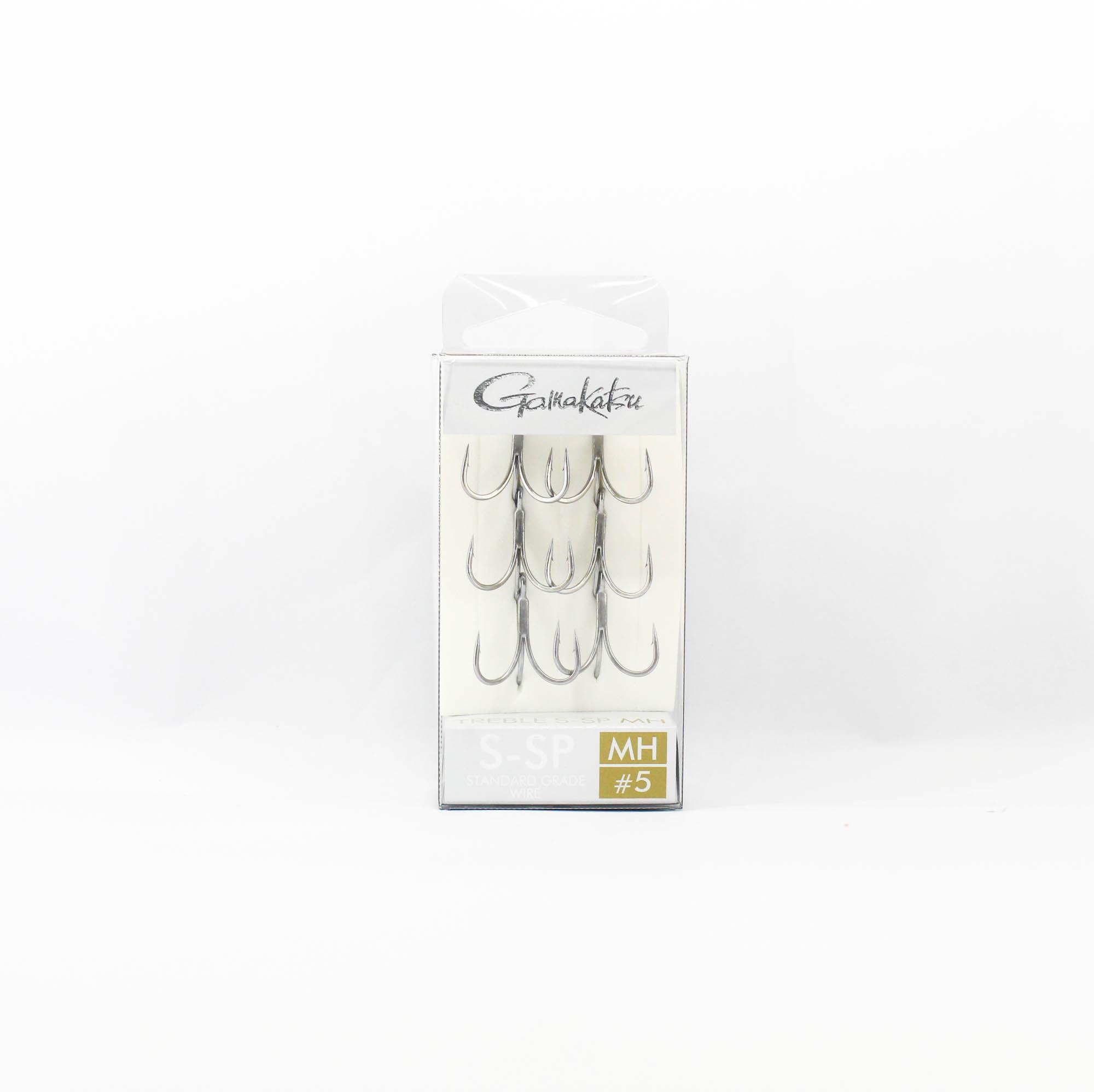 Gamakatsu 68959 Treble Hook S-SP MH Size 5 (3346)