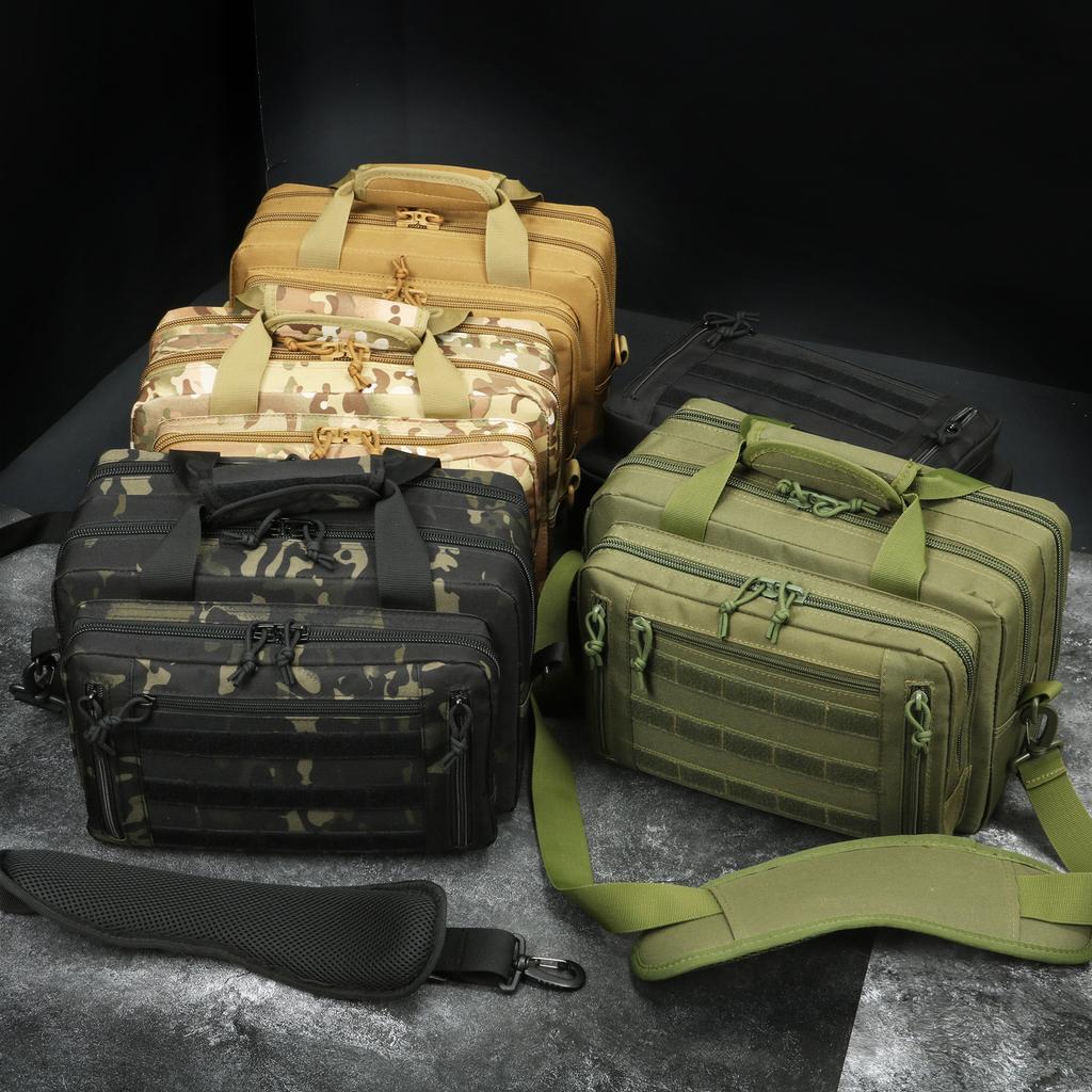 Multi-functional CS equipment outdoor storage gun bag with large capacity and waterproof