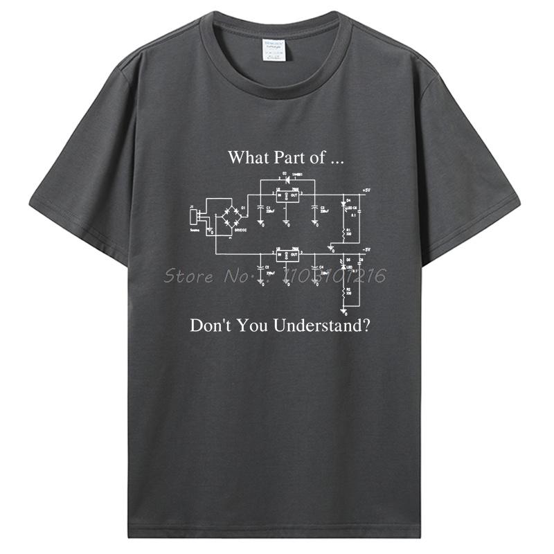 Electrical Engineer T-shirt Funny Engineering Sarcasm Tshirt Printed T Shirt Cotton Fitness Tops Tees Men's Clothing Oversized