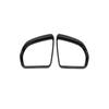 Car Decoration Door Mirror Cover For BYD YUAN PLUS ATTO 3 -2024 Carbon Fiber Black Car Rearview Accessories